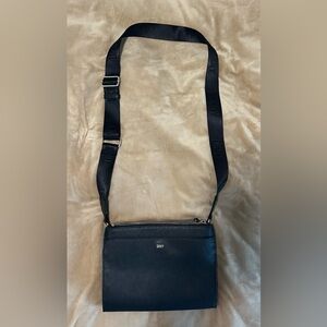 DKNY Black Crossbody Bag. Like new! With built-in cc holder, Great travel bag.